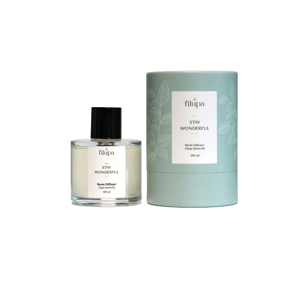 35E77F5C40B6DD844BAD157B1797FF8E1D51C50C-600x600 Filupa Room Spray Clean Butterfly - 100ml – Bild 2