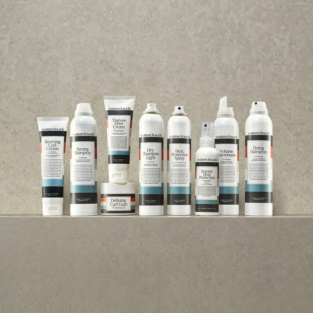 Waterclouds Produkte der Styling Serie Waterclouds Produkte der Styling Serie