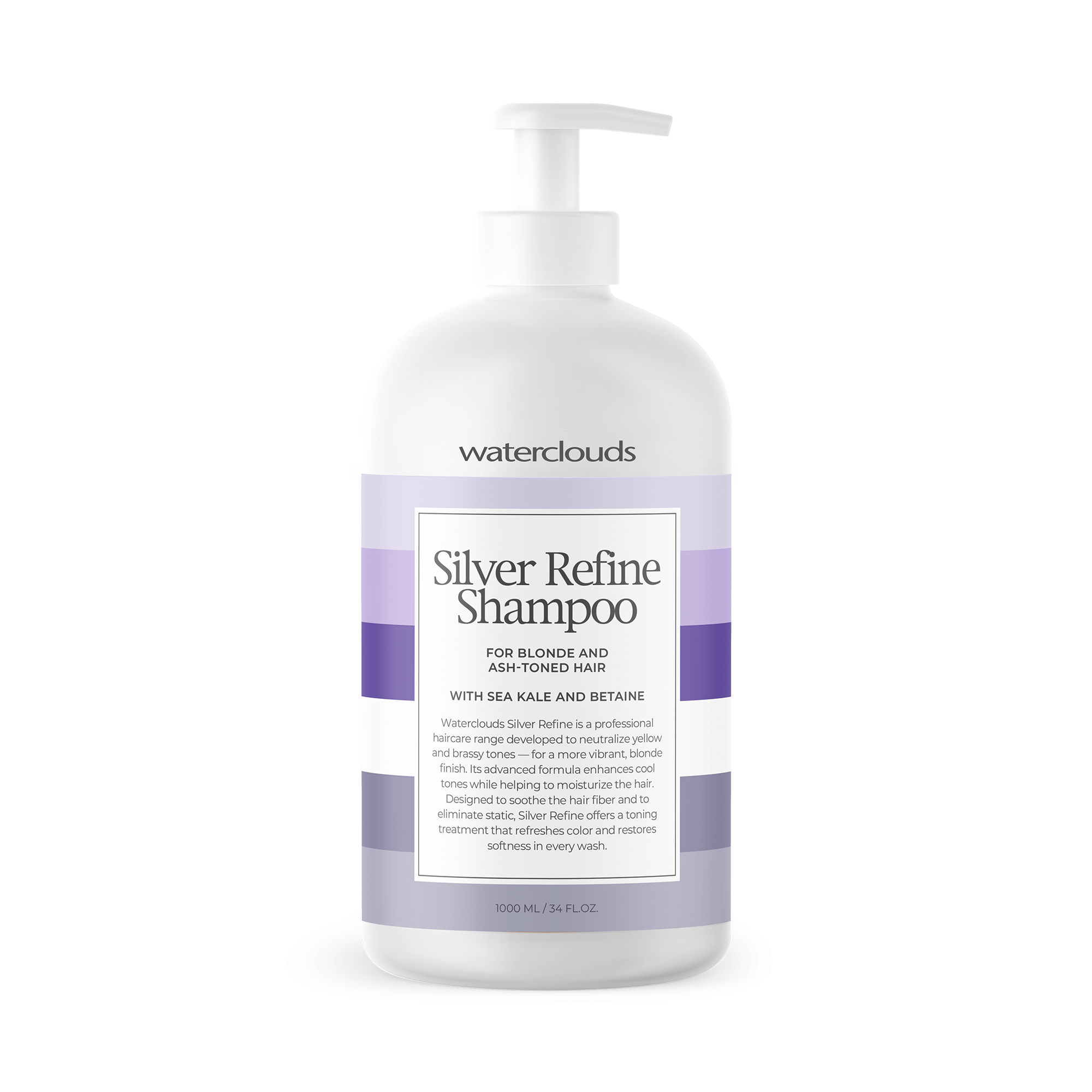 Silver-shampoo-1000ml-600x600 waterclouds Silver Refine Shampoo - 1000ml