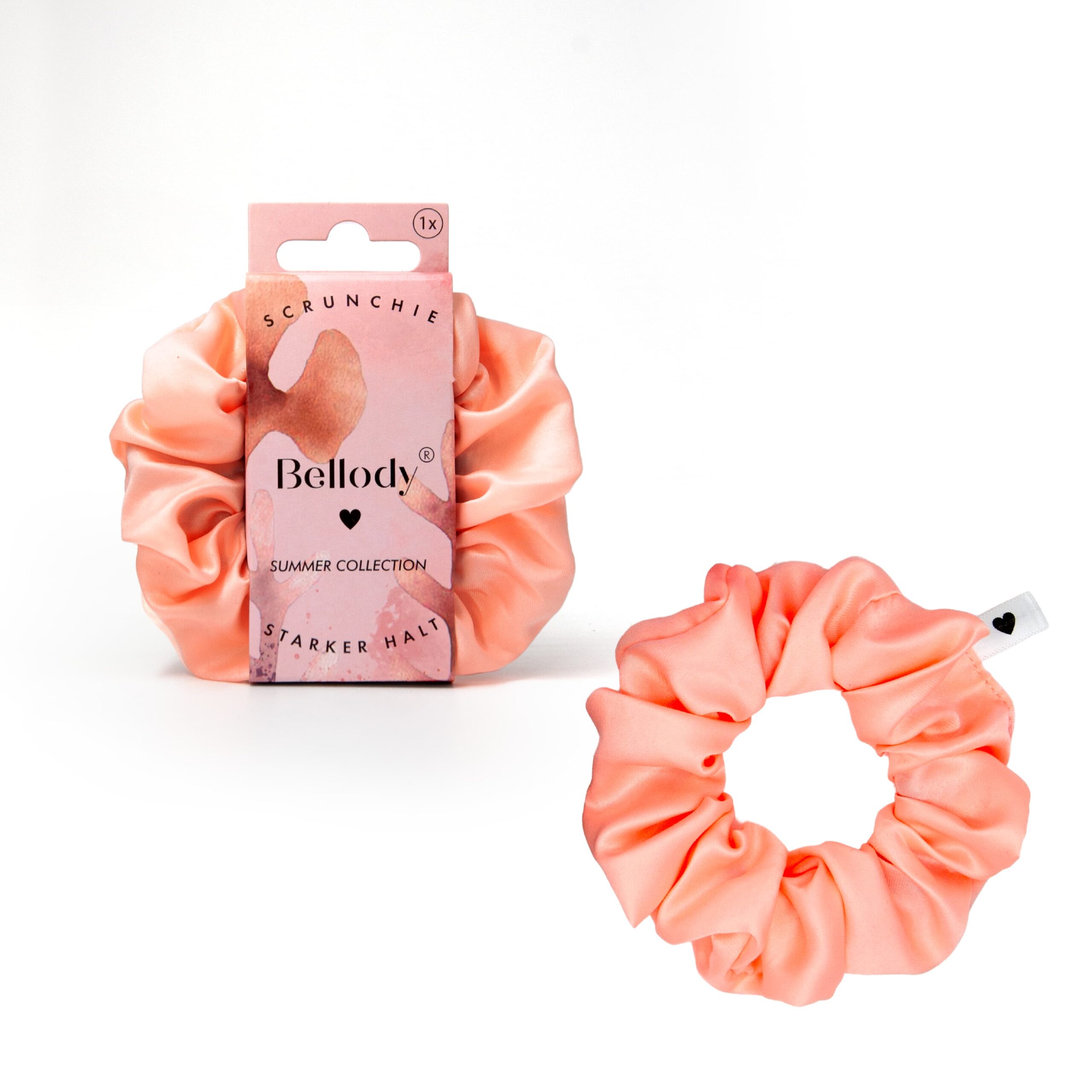 4260765161064_1-600x600 Bellody Satin-Scrunchies Summer Coral (1 Stück)