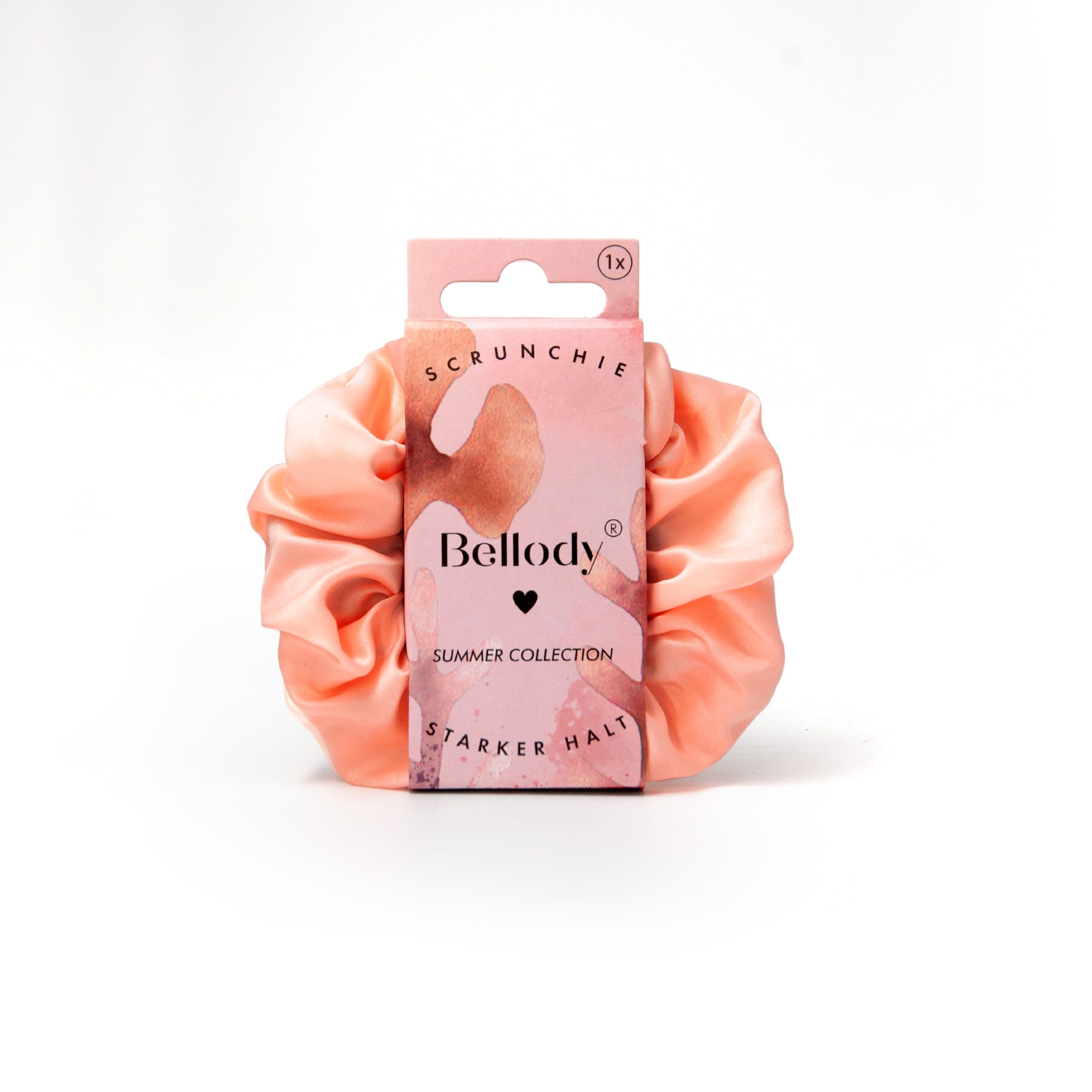 4260765161064_3-600x600 Bellody Satin-Scrunchies Summer Coral (1 Stück)